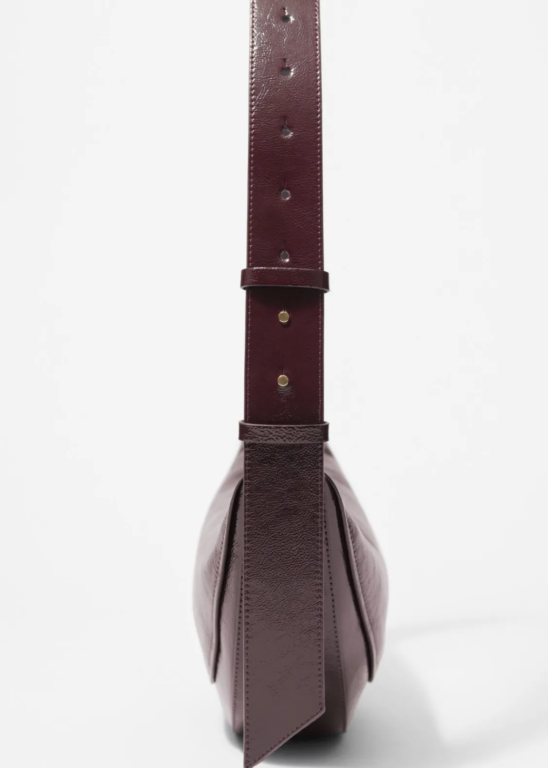 & Other Stories Shoulder Bags | Paneled Leather Bag