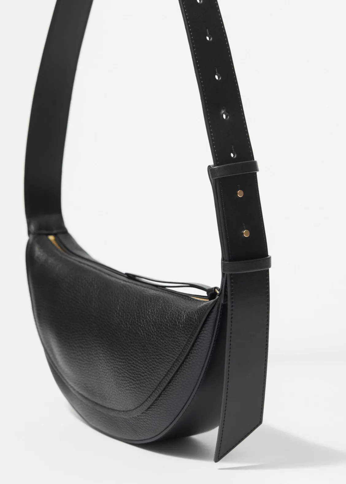 & Other Stories Shoulder Bags | Paneled Leather Bag