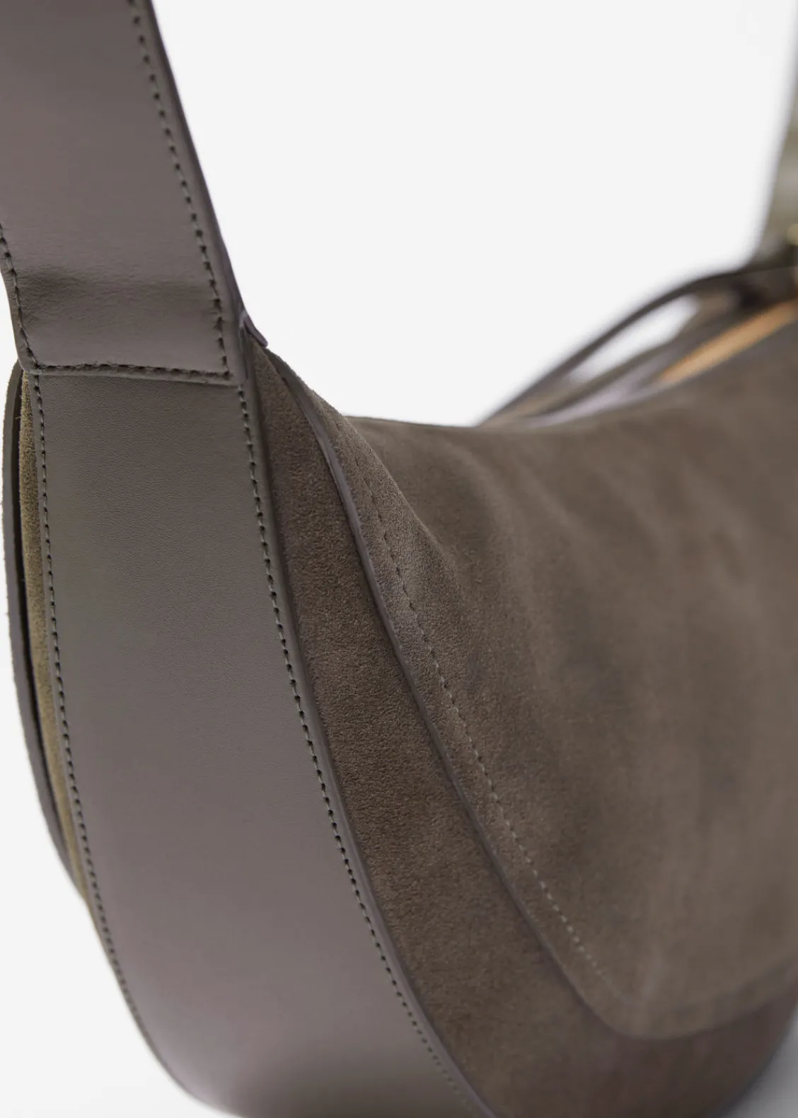 & Other Stories Shoulder Bags | Paneled Leather Bag