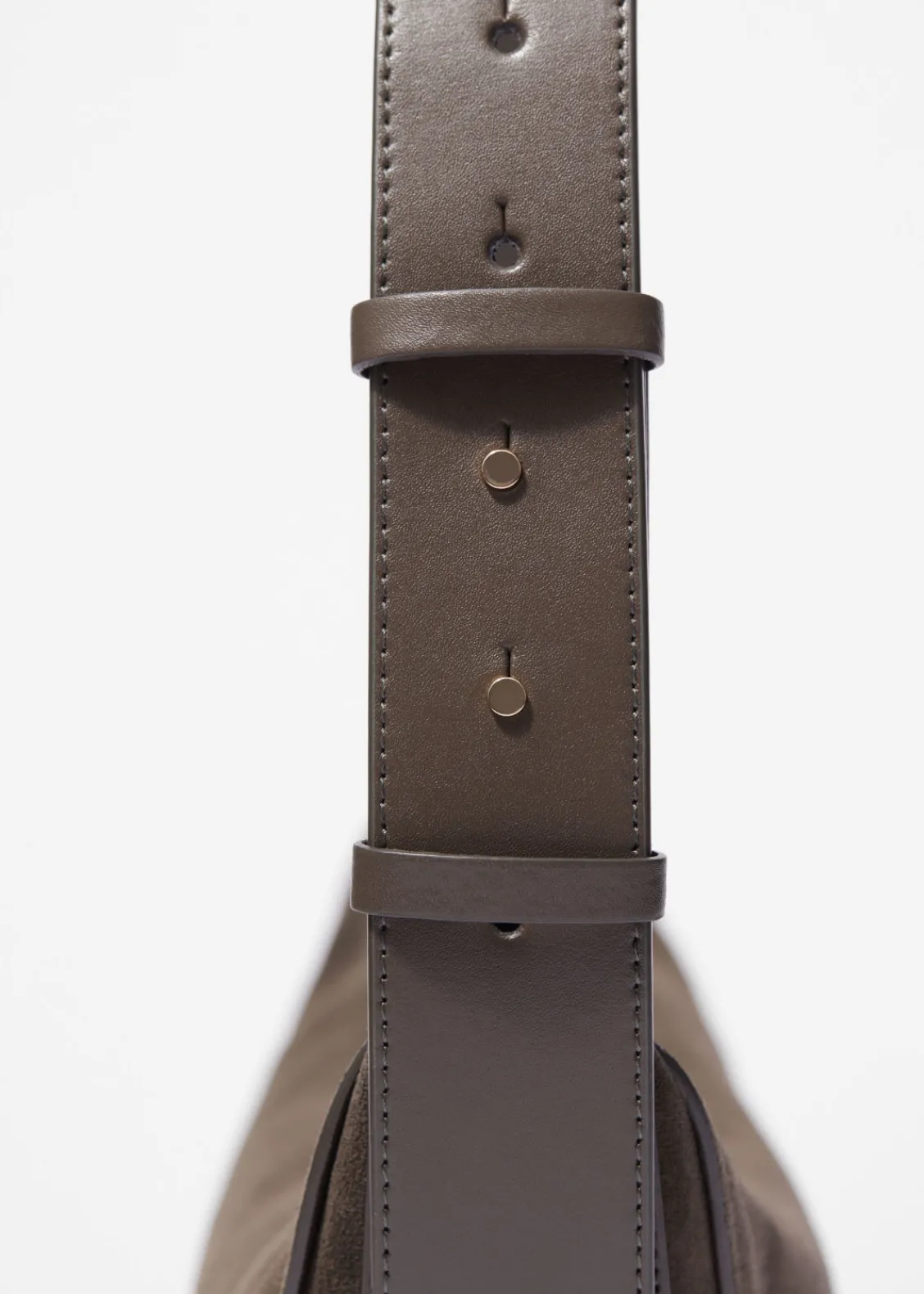 & Other Stories Shoulder Bags | Paneled Leather Bag