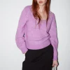 & Other Stories Sweaters & Knits | Pearl-Beaded Knit Sweater Lilac