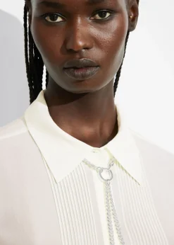 & Other Stories Blouses & Shirts | Pintuck-Detailed Silk Shirt