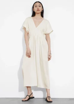 & Other Stories Dresses | Pleated Midi Dress