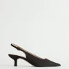 & Other Stories Heels | Pointed Slingback Pumps