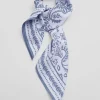 & Other Stories Scarves | Printed Scarf Indigo/Ivory