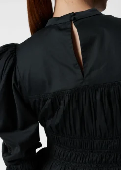 & Other Stories Blouses & Shirts | Puff Sleeve Peplum Blouse Black