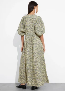 & Other Stories Dresses | Puff-Sleeve Maxi Dress