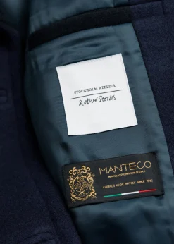 & Other Stories Outerwear | Relaxed Pea Coat Navy
