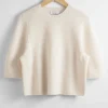 & Other Stories Sweaters & Knits | Ribbed Merino Top White
