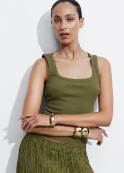 & Other Stories Tops | Ribbed Tank Top