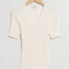 & Other Stories Tops | Ribbed T-Shirt