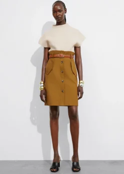 & Other Stories Sweaters & Knits | Rib-Knit Mock-Neck Vest