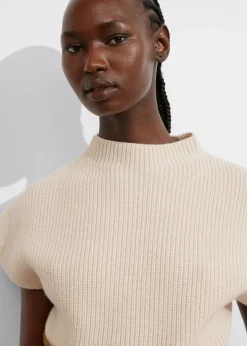 & Other Stories Sweaters & Knits | Rib-Knit Mock-Neck Vest