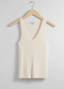 & Other Stories Tops | Sweaters & Knits | Rib-Knit Top