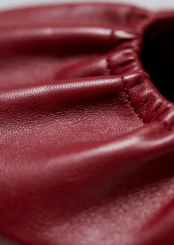 & Other Stories Loafers & Flats | Ruched Leather Ballet Flats