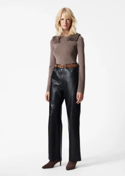 & Other Stories Sweaters & Knits | Ruffled Merino-Blend Top