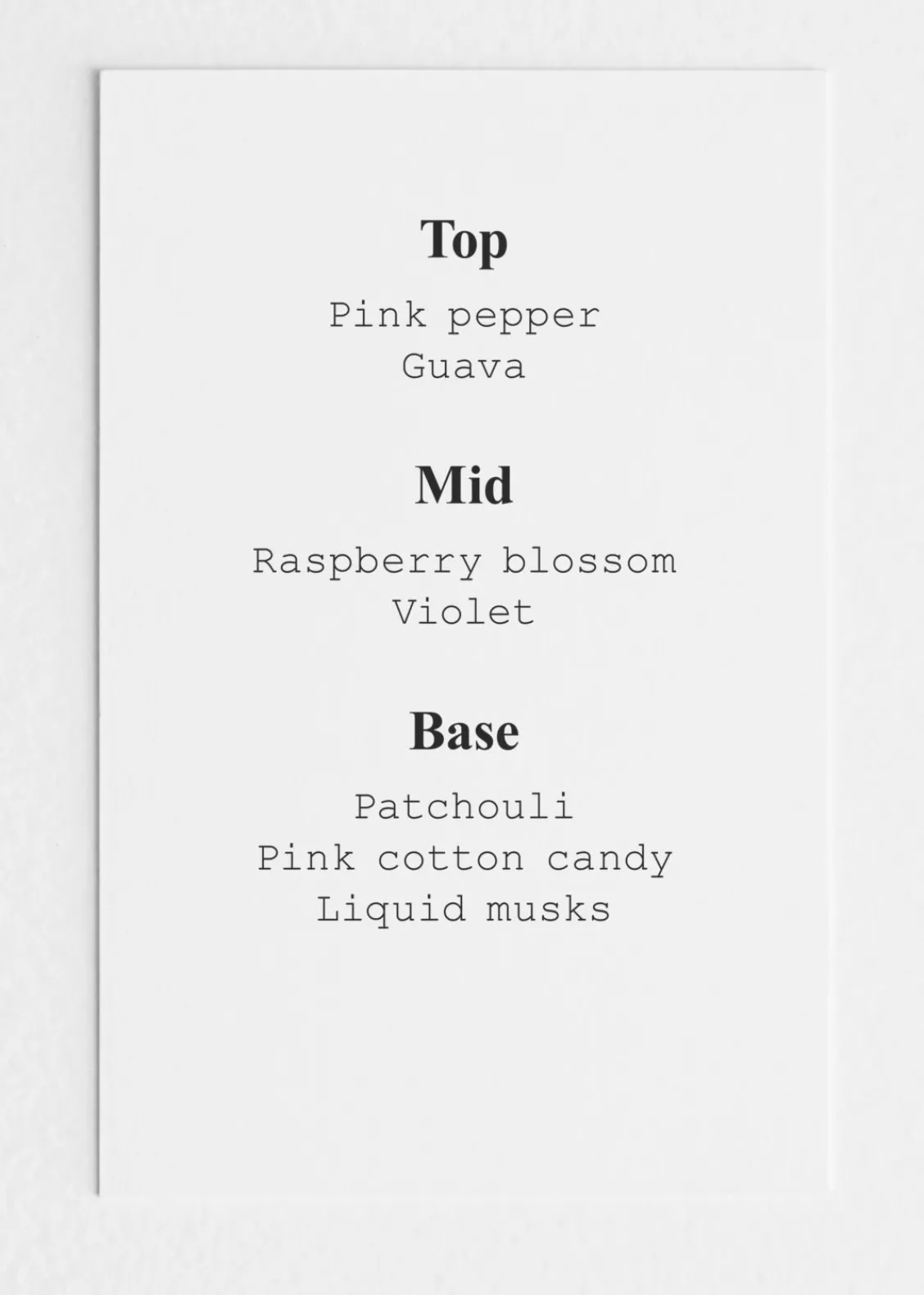 & Other Stories Fragrances | Sardonyx FIre Body Mist