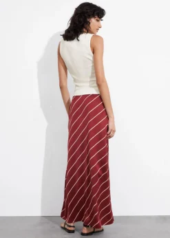 & Other Stories Skirts | Satin Maxi Skirt