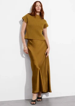 & Other Stories Skirts | Satin Maxi Skirt