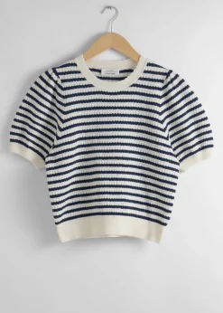 & Other Stories Tops | Sweaters & Knits | Scalloped Knit Top