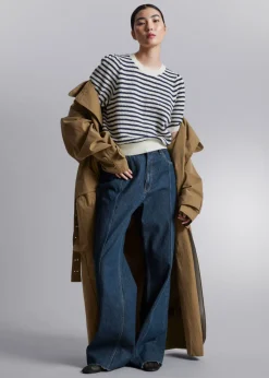 & Other Stories Tops | Sweaters & Knits | Scalloped Knit Top