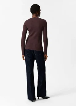 & Other Stories Sweaters & Knits | Scalloped Merino-Blend Cardigan