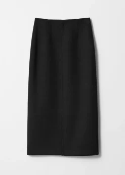 & Other Stories Skirts | Scuba Midi Skirt Black