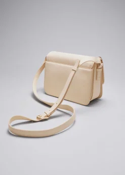 & Other Stories Shoulder Bags | Sculptural Buckle Leather Bag