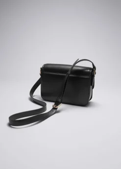 & Other Stories Shoulder Bags | Sculptural Buckle Leather Bag