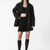 & Other Stories Sets & Suits | Skirts | Sequin-Trimmed Bouclé Mini Skirt Black