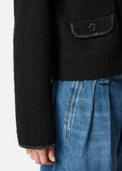 & Other Stories Sets & Suits | Sweaters & Knits | Sequin-Trimmed Cardigan Black