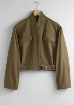 & Other Stories Outerwear | Shawl-Collar Jacket