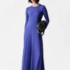 & Other Stories Dresses | Sheer Maxi Dress Blue