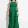 & Other Stories Dresses | Shirred Sleeveless Midi Dress