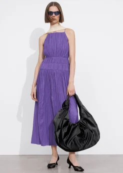 & Other Stories Dresses | Shirred Sleeveless Midi Dress
