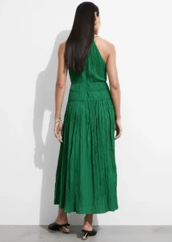 & Other Stories Dresses | Shirred Sleeveless Midi Dress