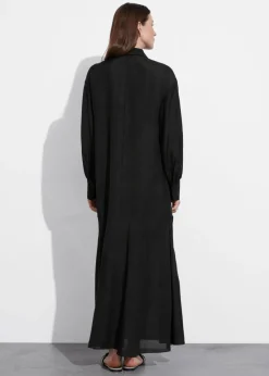 & Other Stories Dresses | Shirt Maxi Dress Black