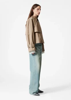 & Other Stories Outerwear | Short Trench Coat Jacket