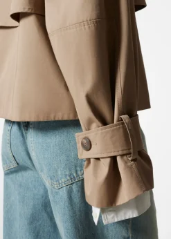 & Other Stories Outerwear | Short Trench Coat Jacket