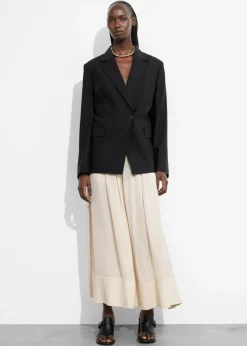 & Other Stories Sets & Suits | Blazers & Vests | Single-Breasted Wool Blazer Black