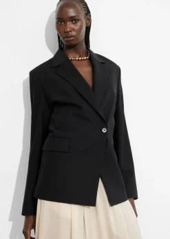 & Other Stories Sets & Suits | Blazers & Vests | Single-Breasted Wool Blazer Black