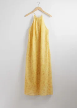 & Other Stories Dresses | Sleeveless Halterneck Midi Dress