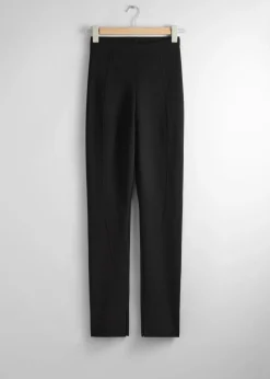 & Other Stories Pants | Slim Leggings Black