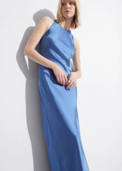 & Other Stories Dresses | Slim Satin Midi Dress