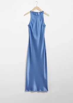 & Other Stories Dresses | Slim Satin Midi Dress