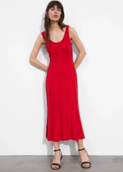 & Other Stories Dresses | Slim Tank Midi Dress