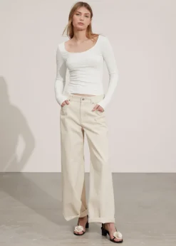 & Other Stories Tops | Slim Textured Top