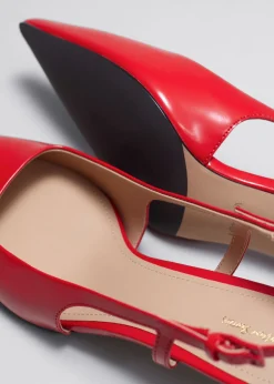 & Other Stories Heels | Slingback Leather Pumps