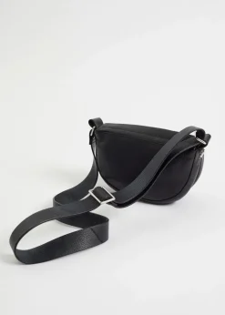 & Other Stories Shoulder Bags | Small Soft Leather Crossbody Bag Black