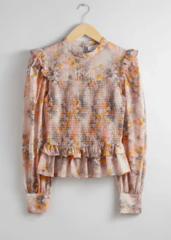 & Other Stories Blouses & Shirts | Smocked Frill Blouse